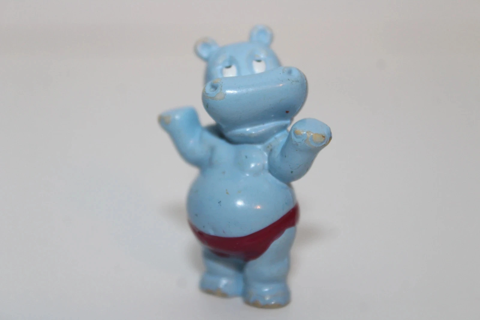 Figurine Hippo Baloon - Happy Hippos im Fitnessfieber - 1990